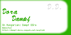 dora dampf business card